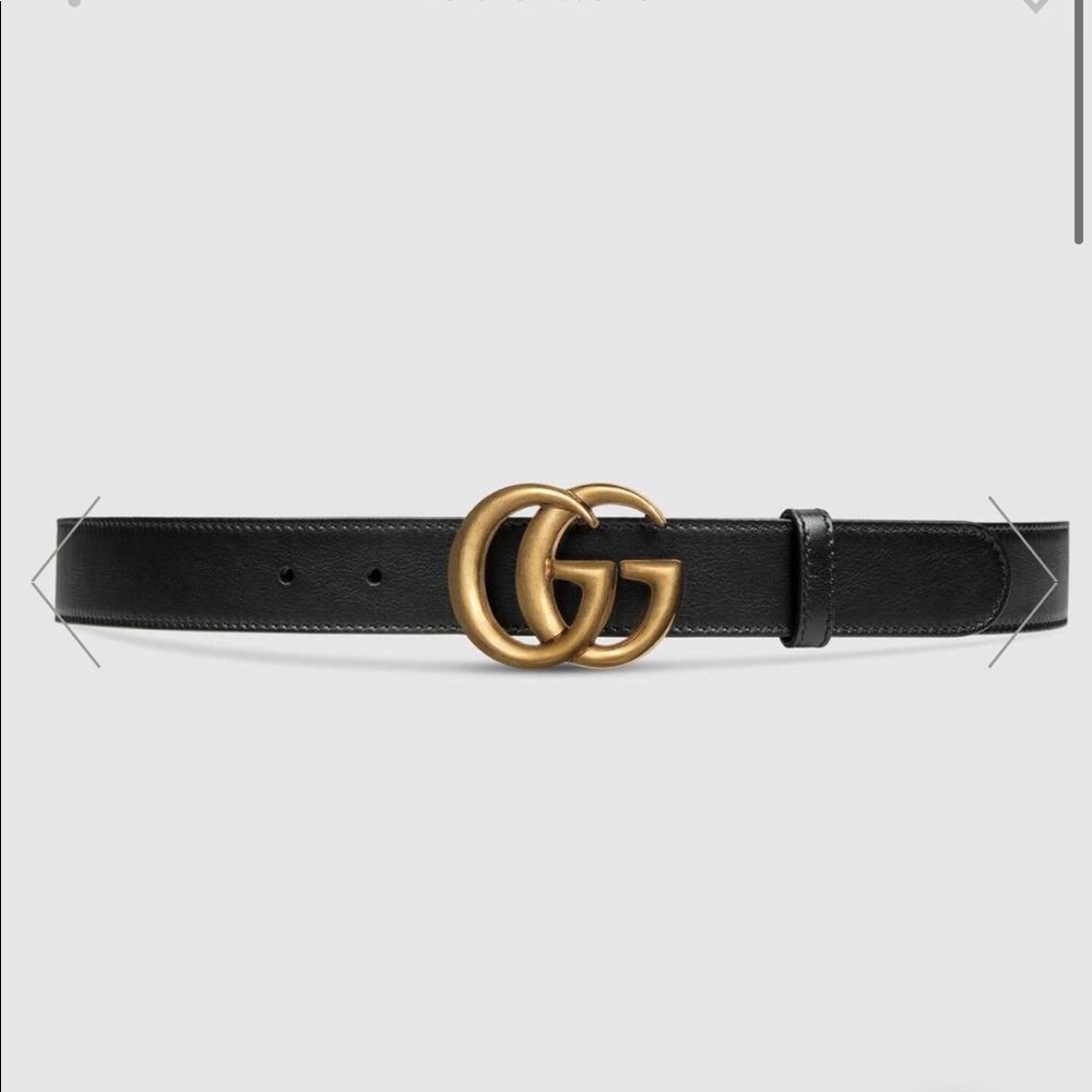 Gucci leather belt